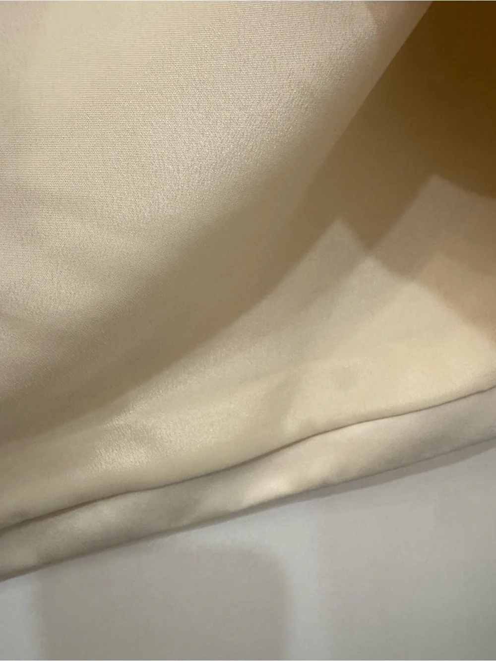J. Crew Collection Cream Mini Wrap Skirt